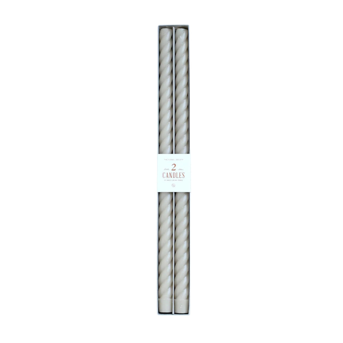 Fancy Taper Candles, 18" Pair Eleish Van Breems Home