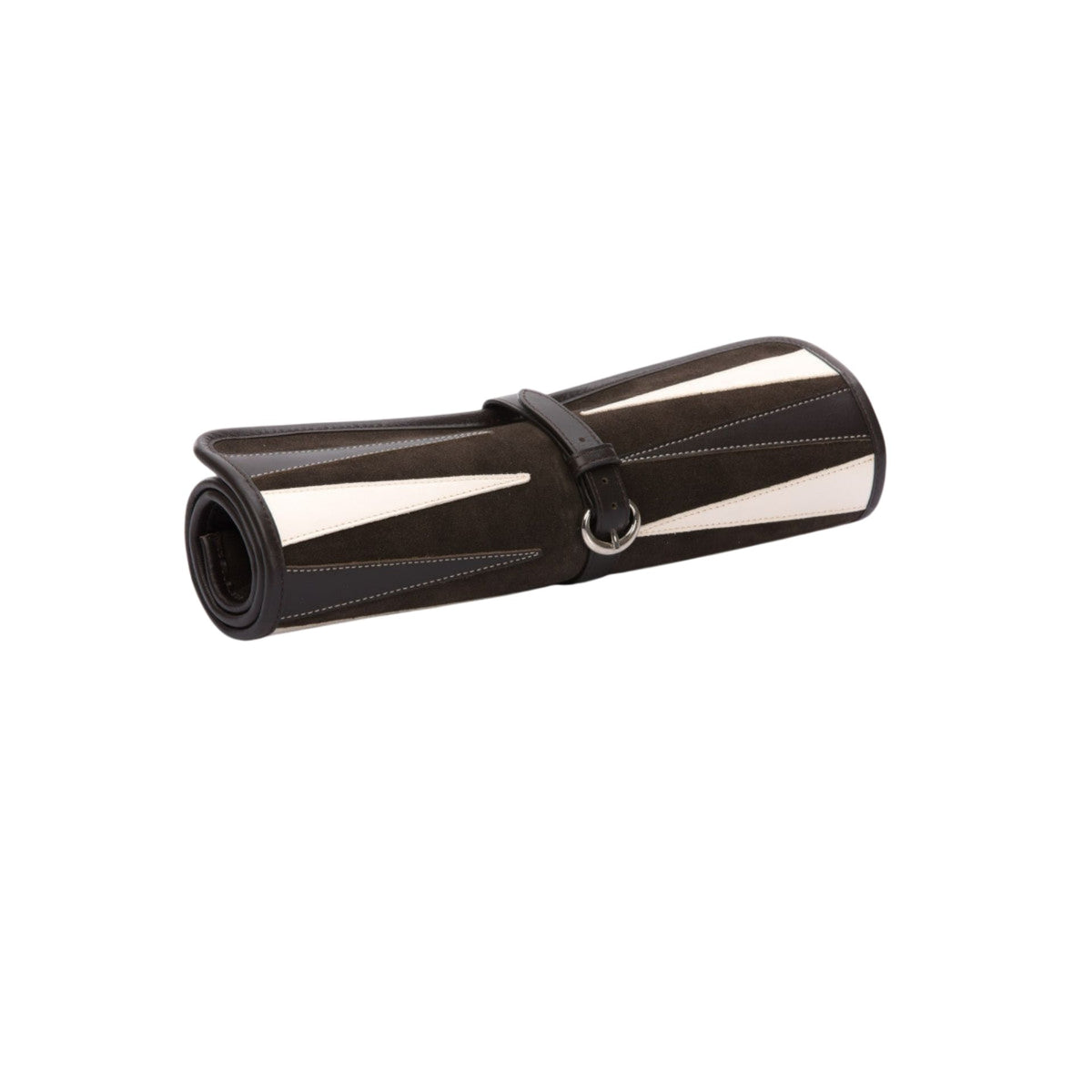 Victor Roll Up Leather Backgammon Set Eleish Van Breems Home