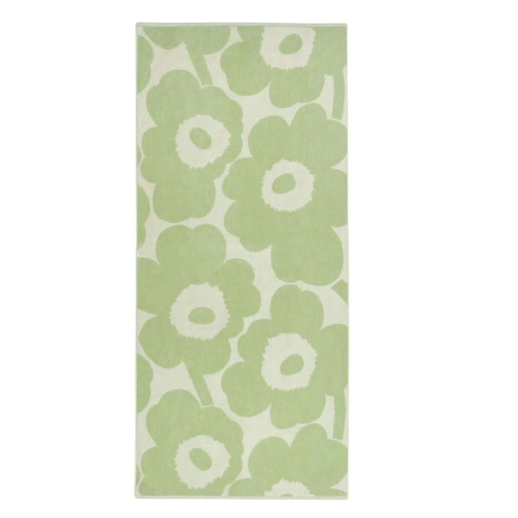 Marimekko Unikko Bath Towel, Green - Eleish Van Breems Home