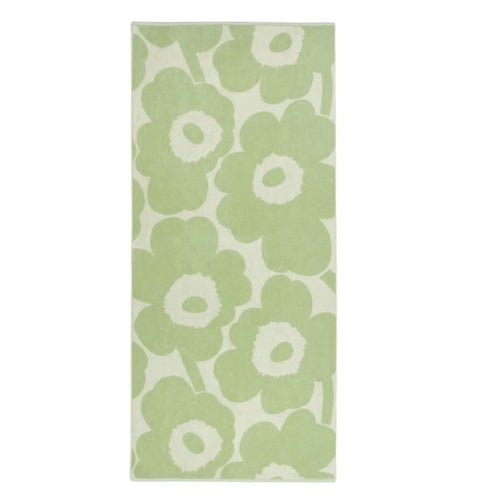 Marimekko Unikko Bath Towel, Green