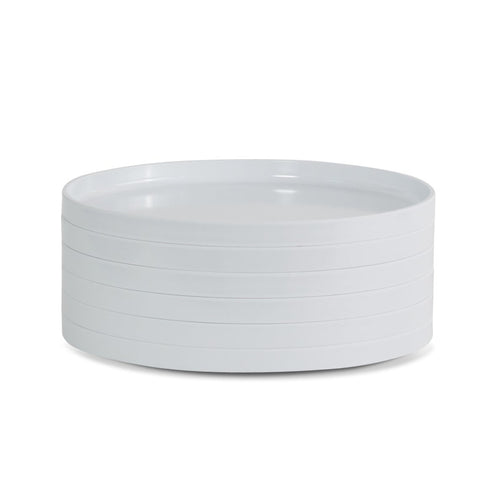 Hellerware Dinner Plate White, Set of 6