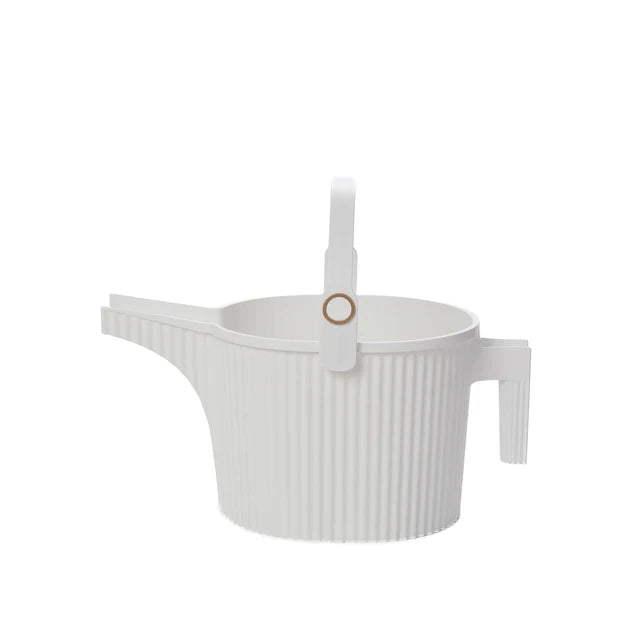 Chilewich Hachiman Garden Beetle Watering Can, White Eleish Van Breems Home