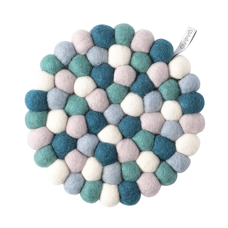 Wool Trivet Small, Aquarius Eleish Van Breems Home