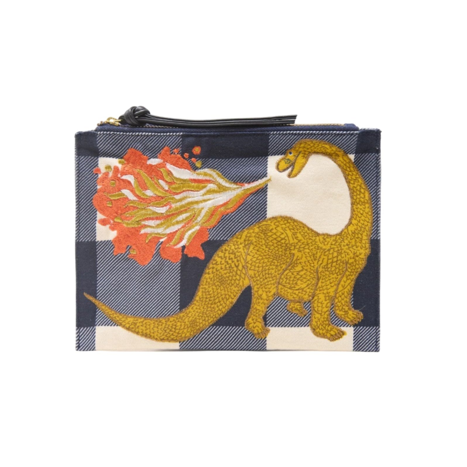 Embroidered Pouch, Medium Eleish Van Breems Home