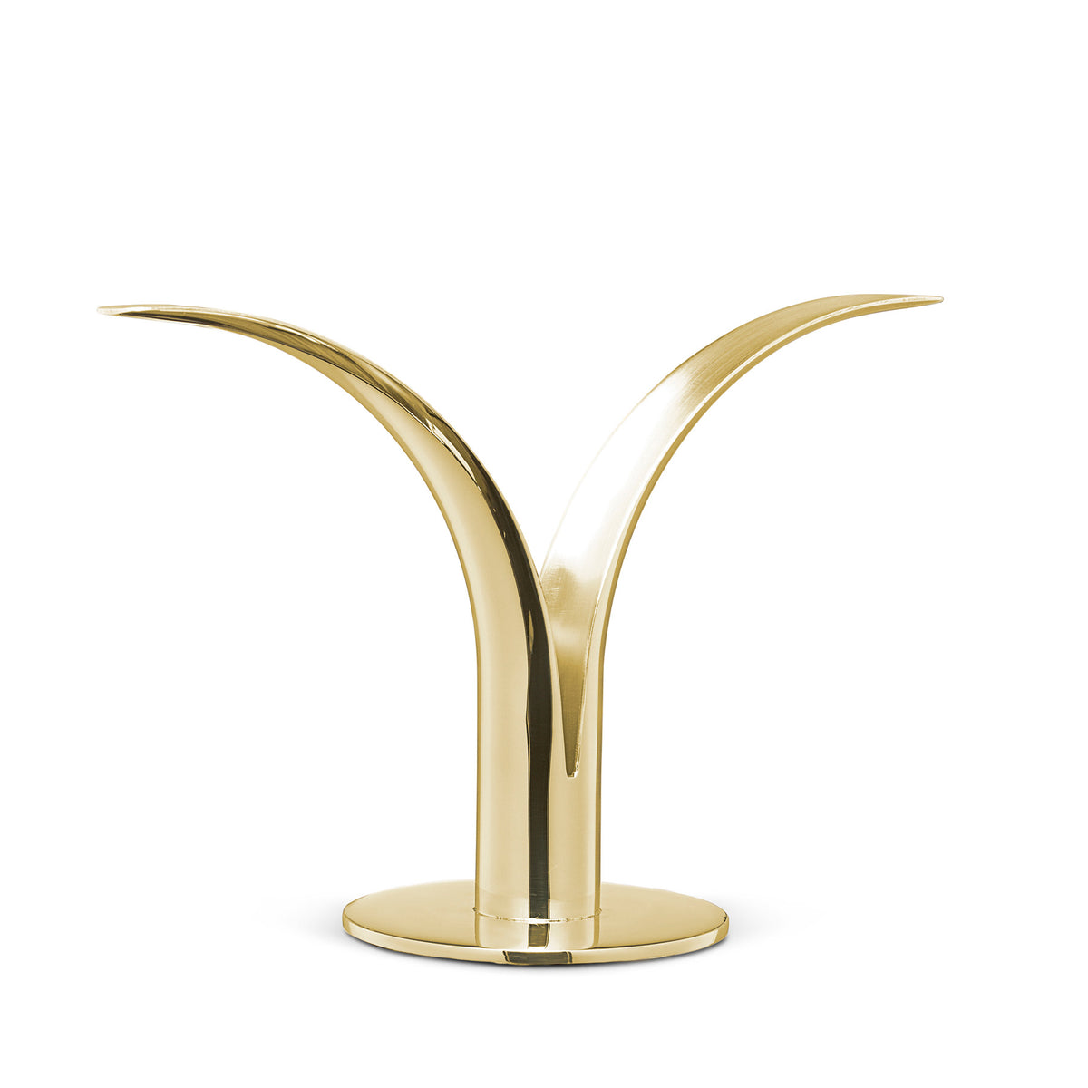 Lily Brass Candle Holder Eleish Van Breems Home