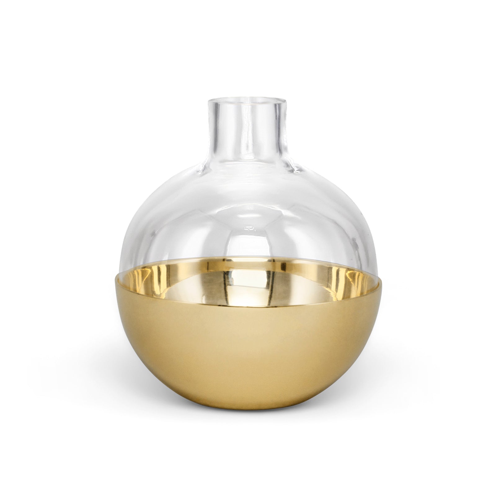 Pomme Brass Vase Small Eleish Van Breems Home