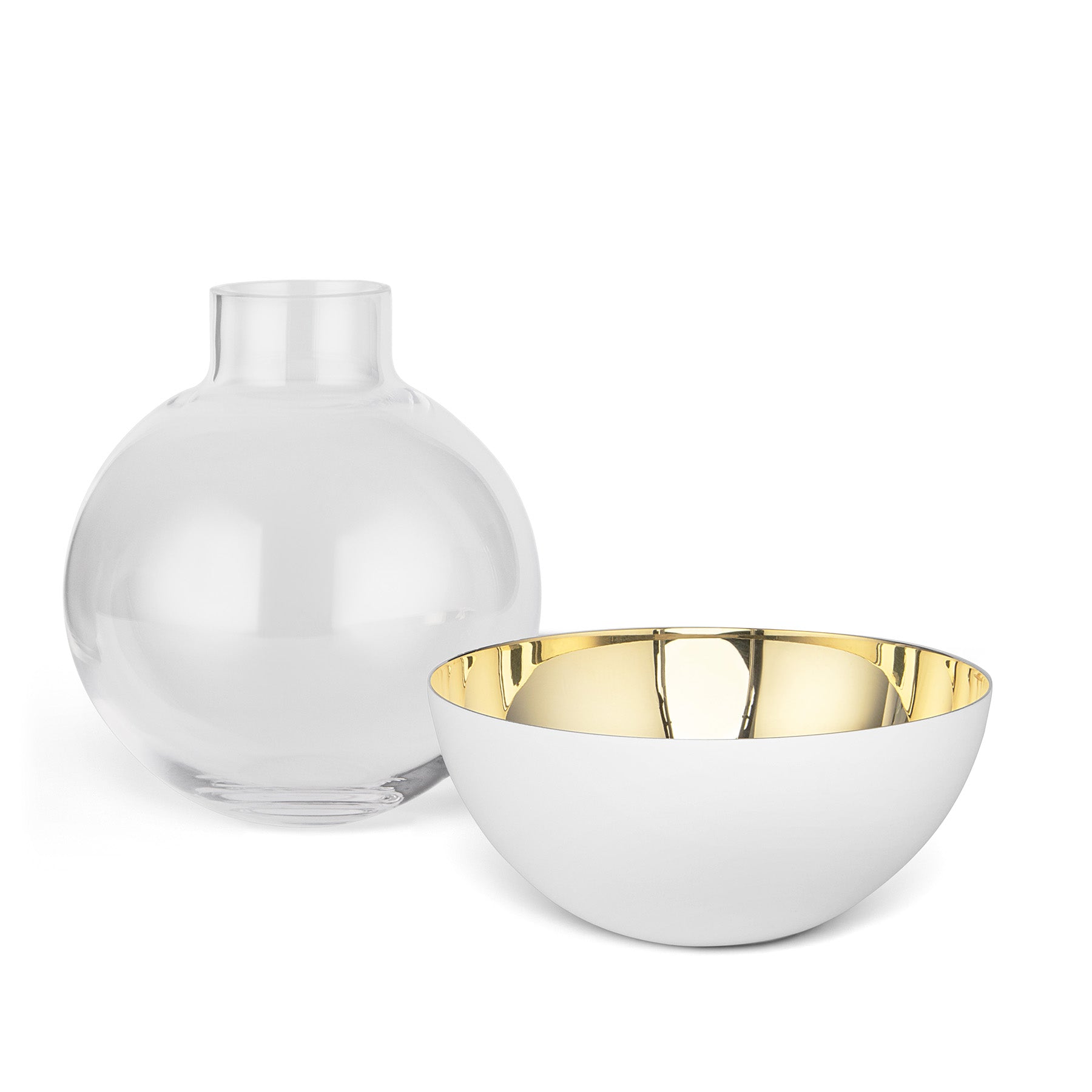 Pomme Vase White, Medium Eleish Van Breems Home