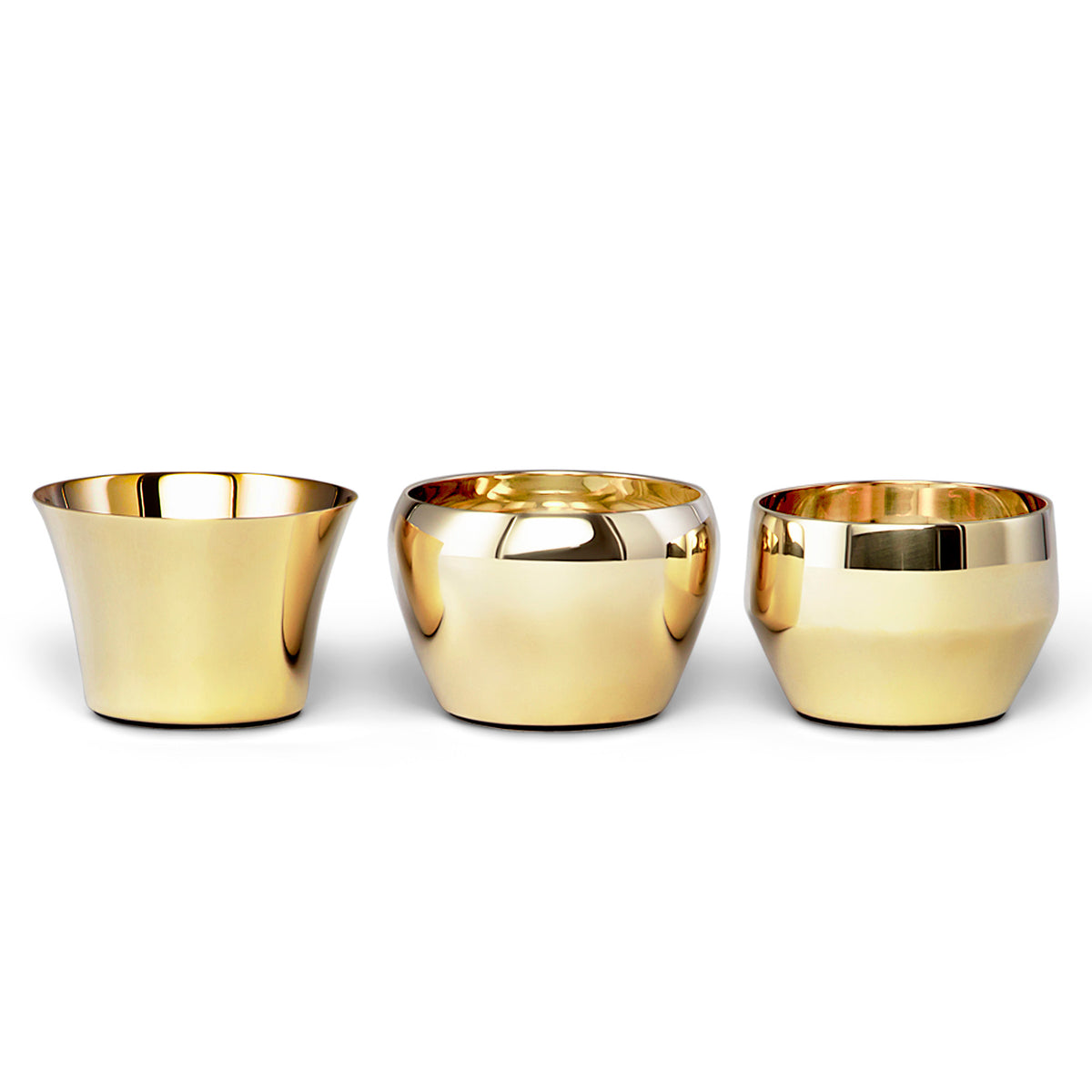 Kin Brass Candle Holders Set Of 3 Eleish Van Breems Home