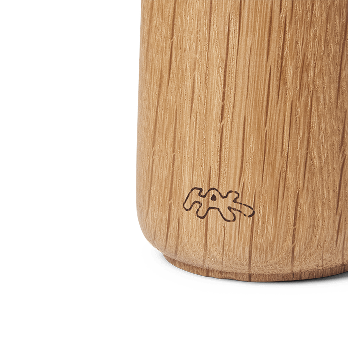 Kähler - Hammershøi - 5.7" Oak & Ceramic Spice Grinder Eleish Van Breems Home