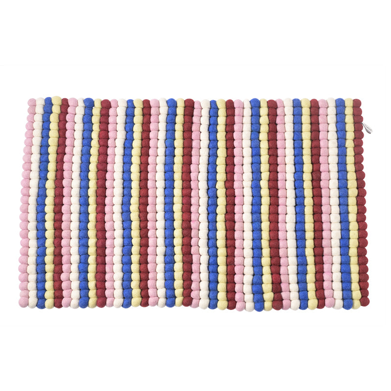 Wool Dots Doormat, City Eleish Van Breems Home