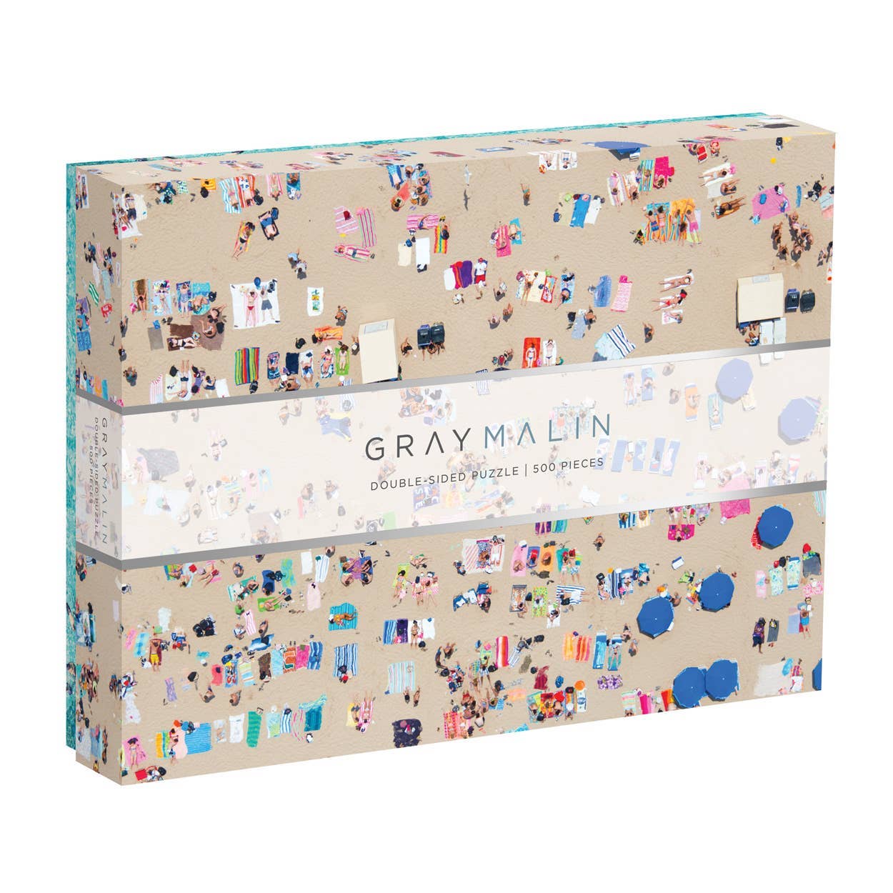 Gray Malin The Beach Double-Sided 500 Piece Puzzle Eleish Van Breems Home