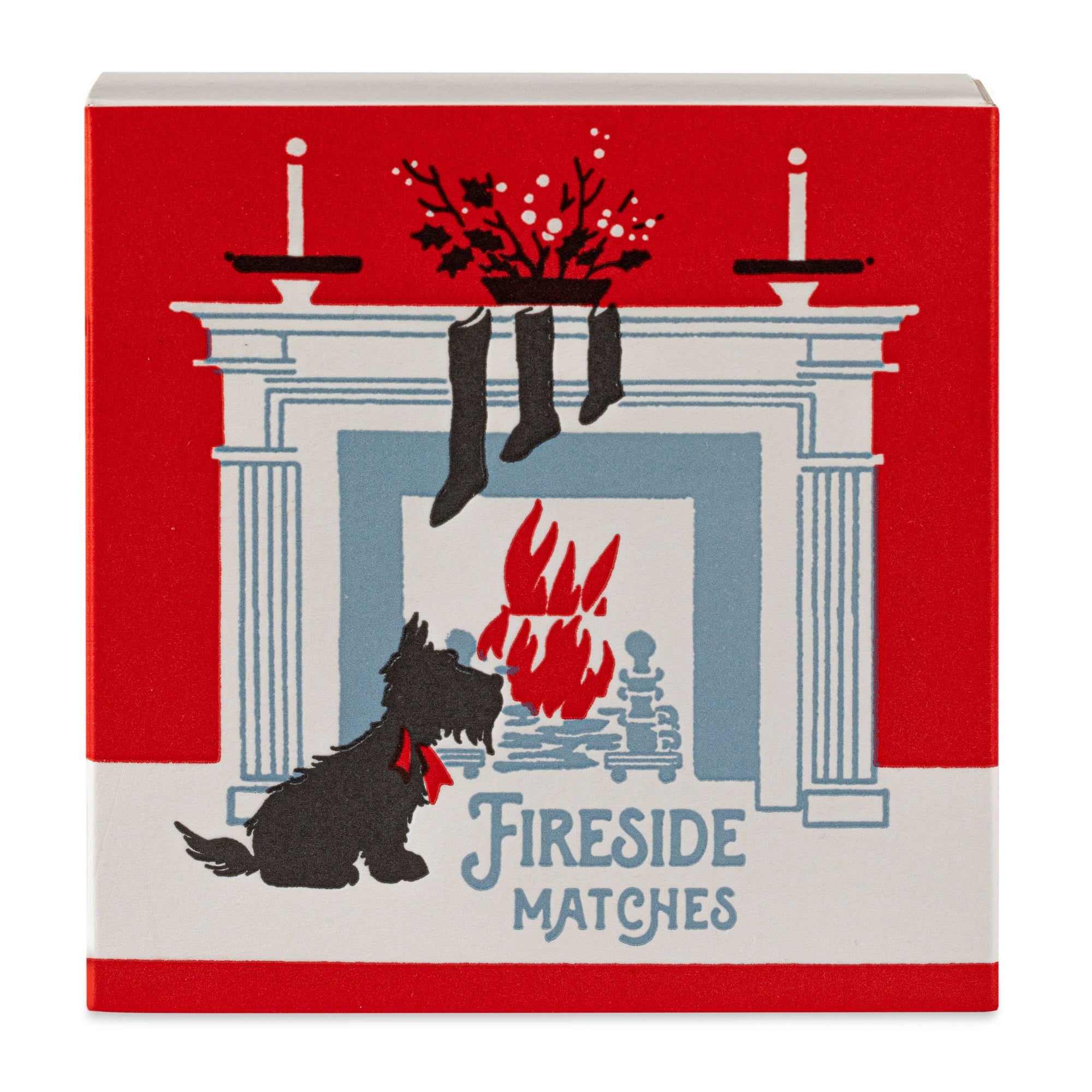 Scotty Dog Fireside | Square - Christmas Safety Matches🎄 Eleish Van Breems Home