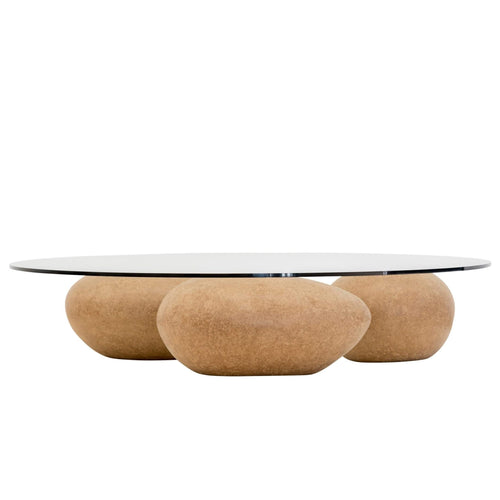 Sossego Mesa Água Occasional Table, Natural