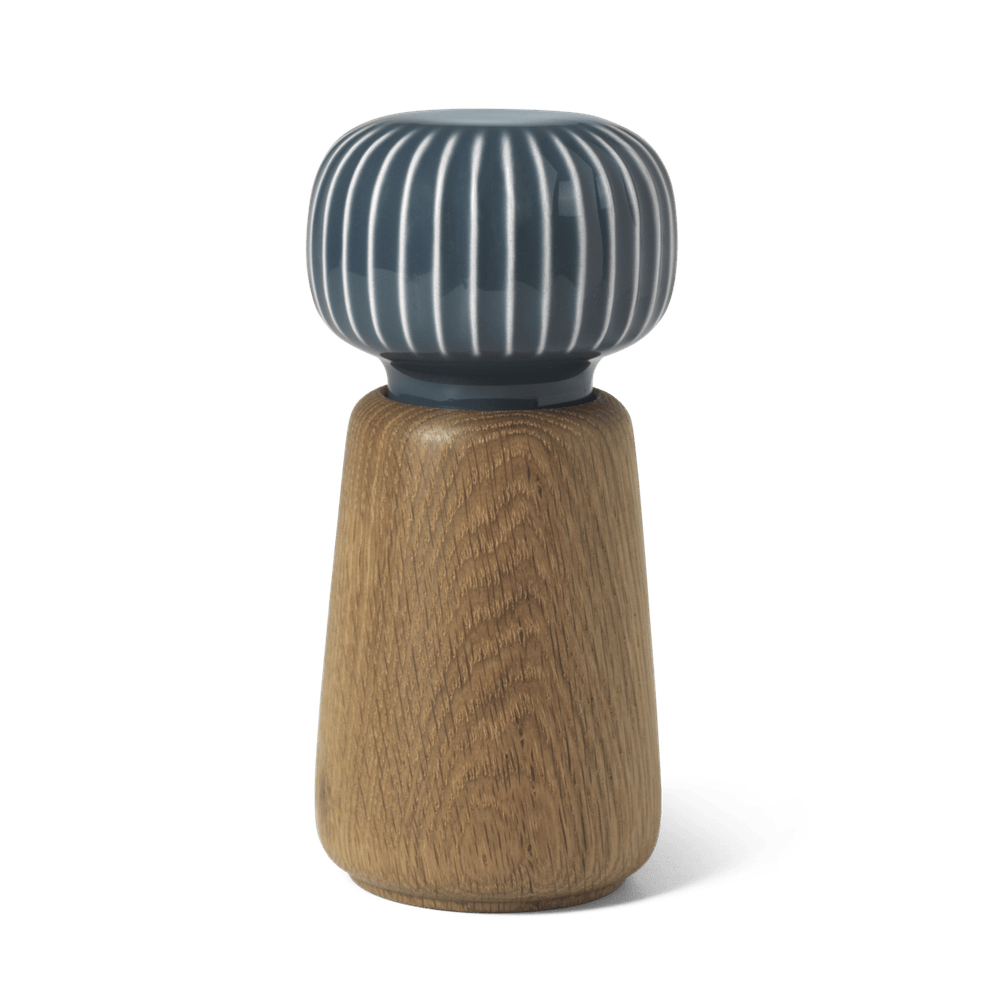 Kähler - Hammershøi - 5.7" Oak &amp; Ceramic Spice Grinder Eleish Van Breems Home