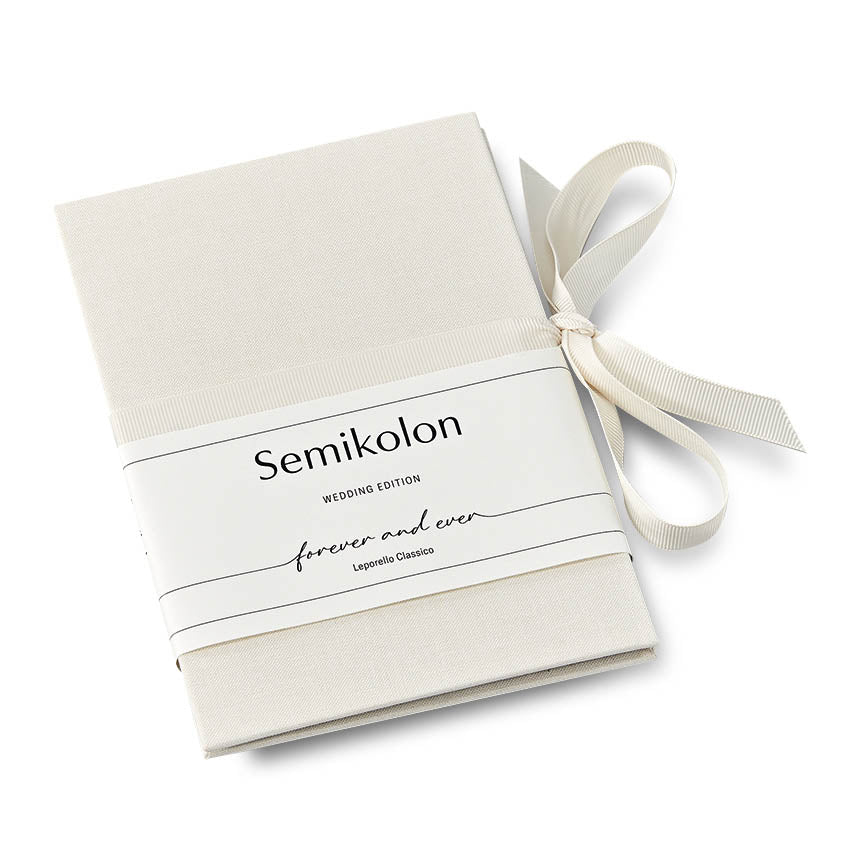 Leporello Classico Wedding Addition Photo Book, Chamois Colored Linen Eleish Van Breems Home