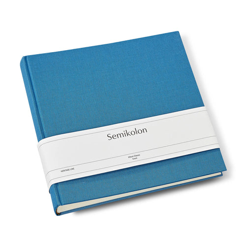 Classic Event Album, Azzure Colored Linen