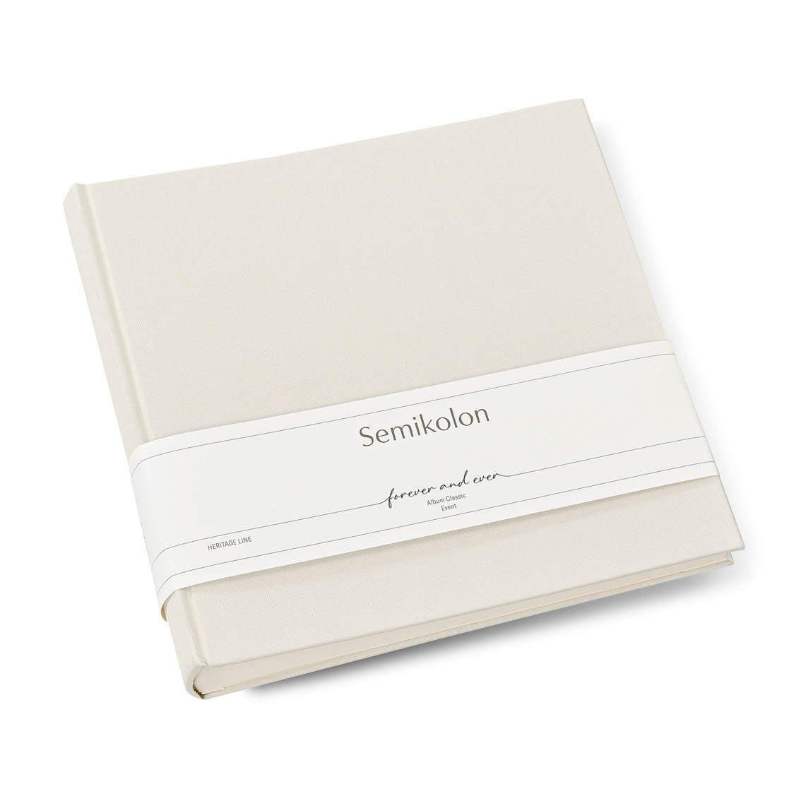 Classic Event Album, Wedding Edition, Chamois Colored Linen Eleish Van Breems Home