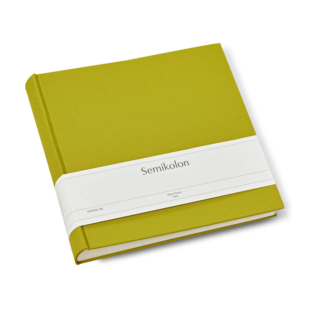 Classic Event Album, Matcha Colored Linen Eleish Van Breems Home