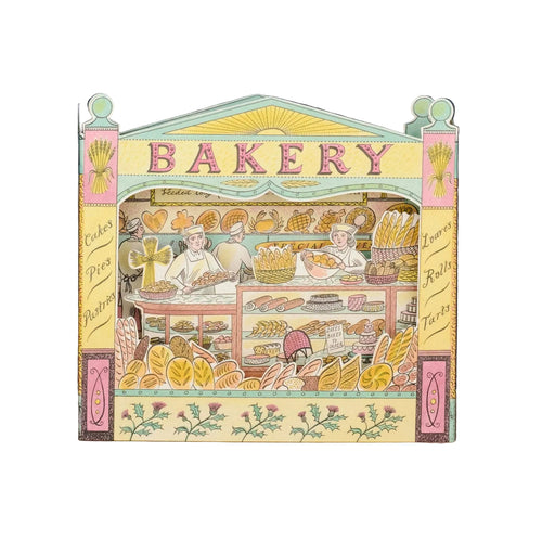 Bakery Shop Die Cut Card