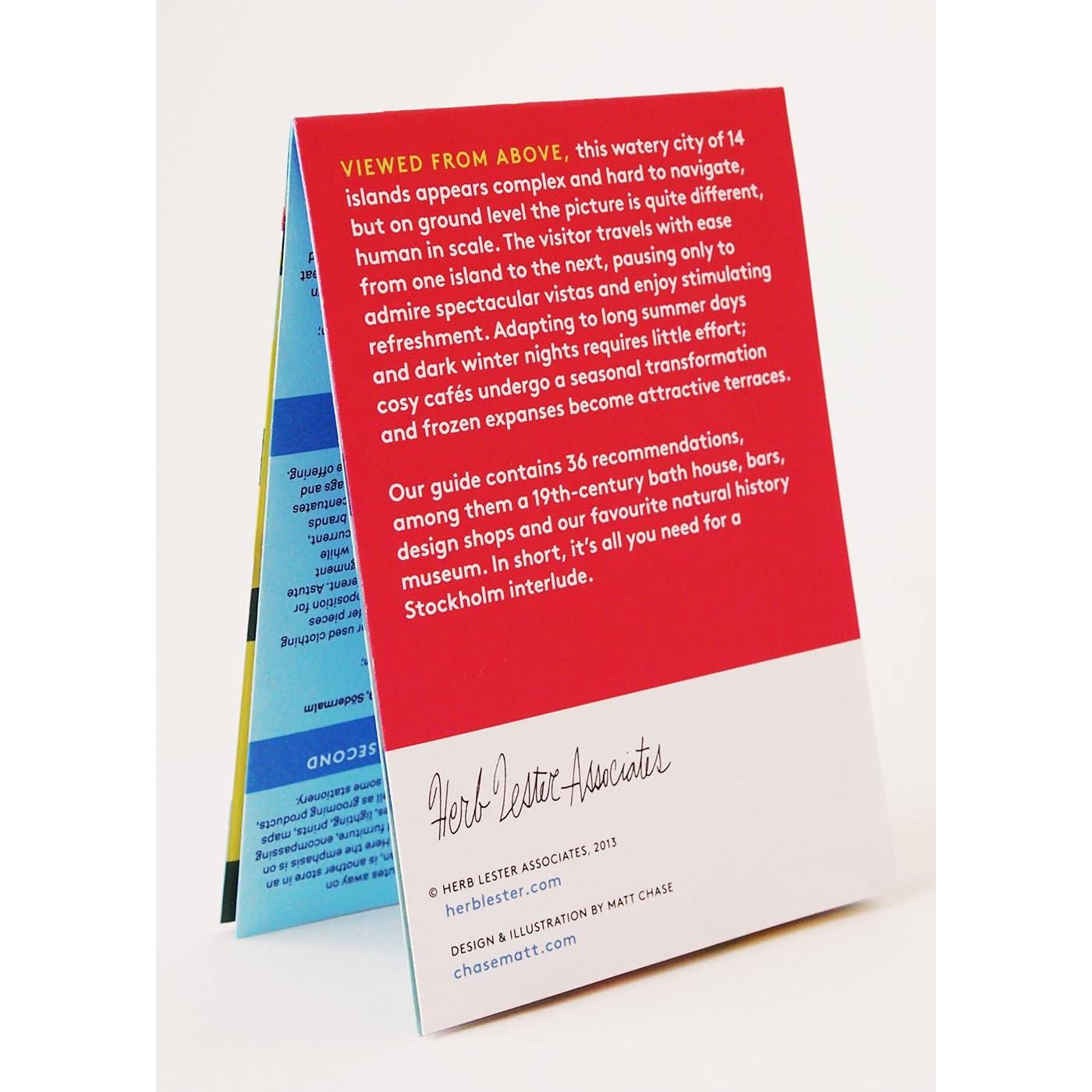 Herb Lester Associates - A Stockholm Interlude - Sweden Travel Map & Cultural Guide Eleish Van Breems Home