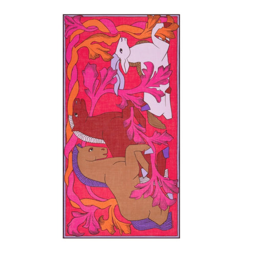 Inoui Editions Cavale Scarf, Red