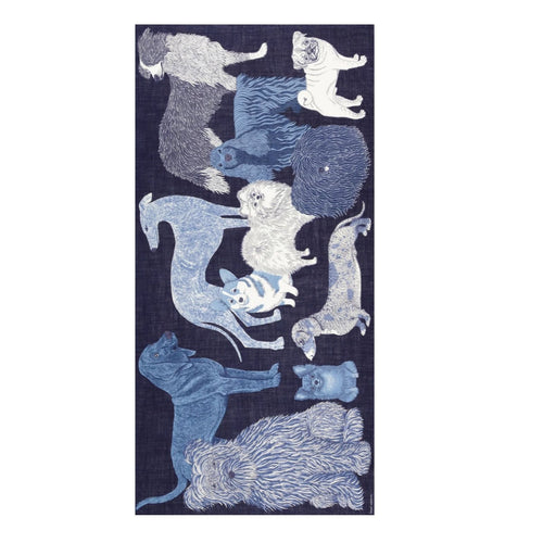 Inoui Editions Toutou Scarf, Navy