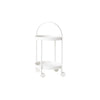 Roll Bar Trolley White