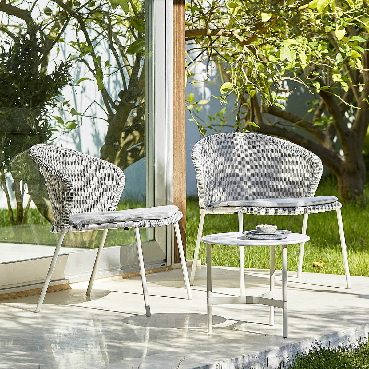 Lean Chair, Grey Eleish Van Breems Home