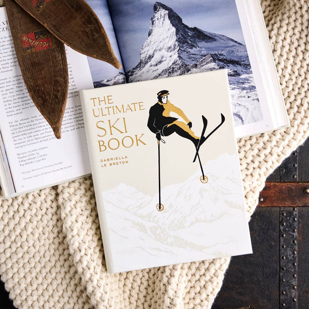 The Ultimate Ski Book Leather-Bound Eleish Van Breems Home