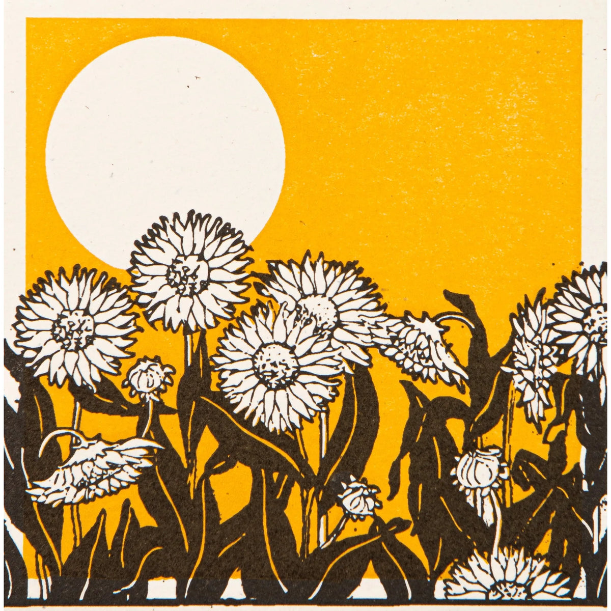 Sunflower Fields Square Matches Eleish Van Breems Home