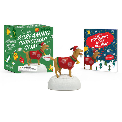 The Screaming Christmas Goat & Book