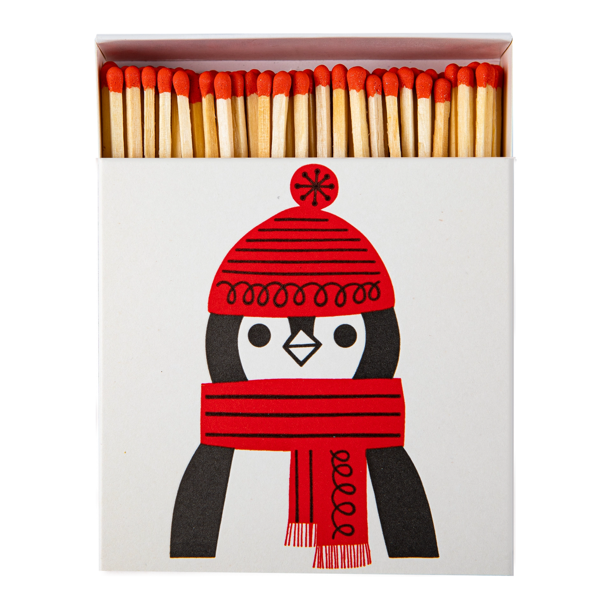 Winter Penguin Square Matches Eleish Van Breems Home