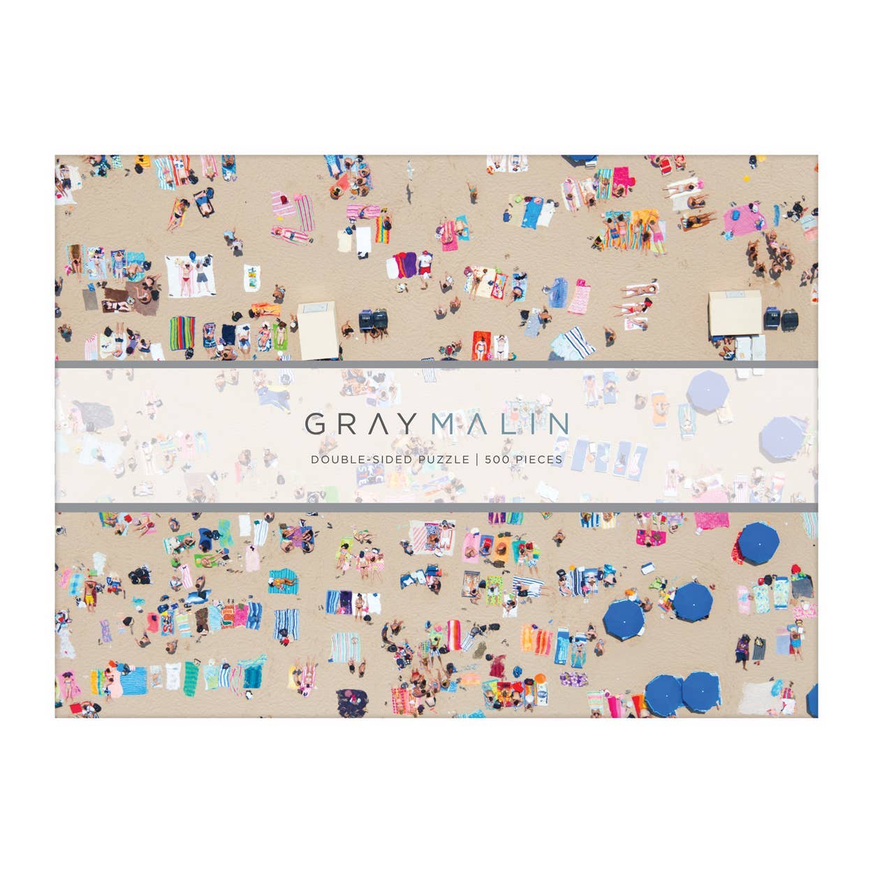 Gray Malin The Beach Double-Sided 500 Piece Puzzle Eleish Van Breems Home