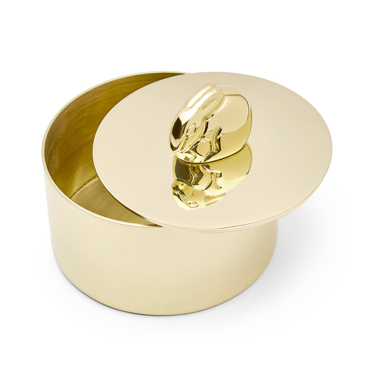 Brass Box With Rabbit Eleish Van Breems Home