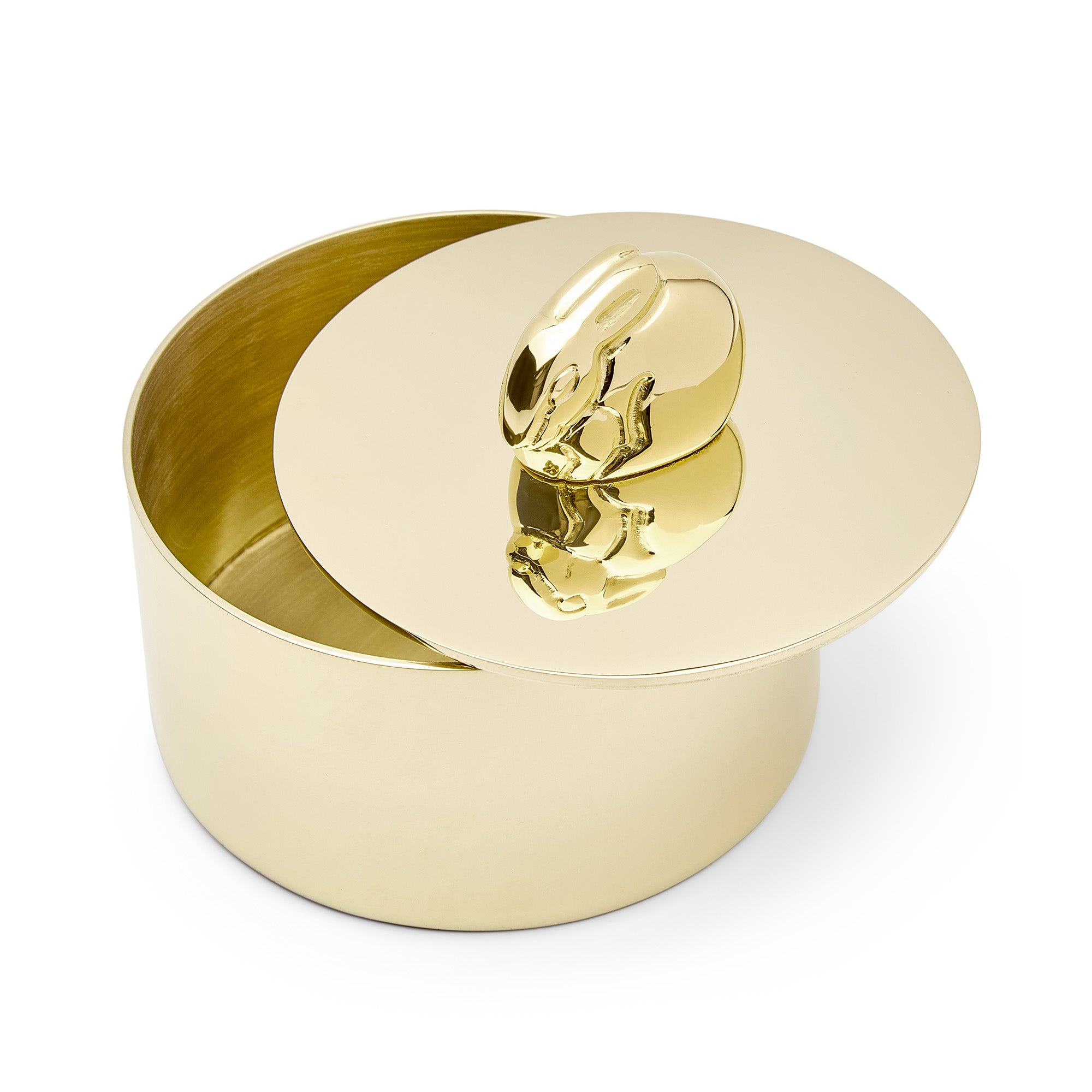 Brass Box With Rabbit Eleish Van Breems Home