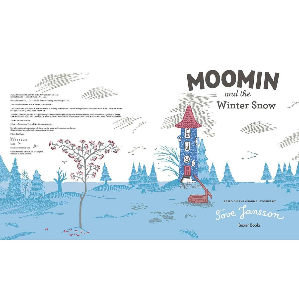 Moomin and the Winter Snow Eleish Van Breems Home