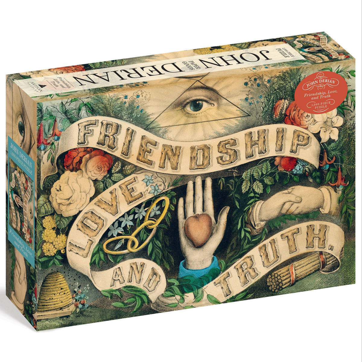 John Derian Friendship, Love, and Truth 1000-Piece Puzzle Eleish Van Breems Home