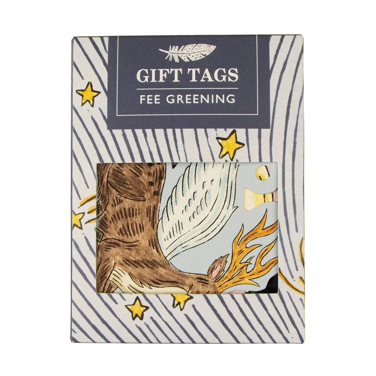 Sleeping Woodland Gift Tags Eleish Van Breems Home