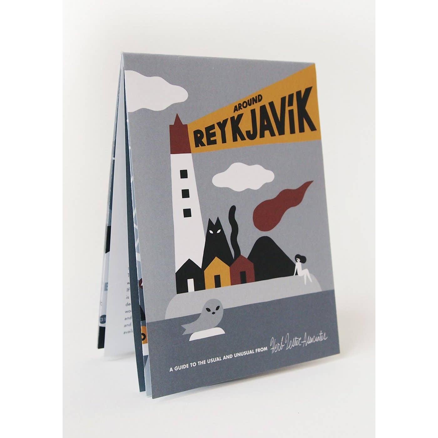 Herb Lester Associates - Around Reykjavik - Iceland Travel Map & Cultural Guide Eleish Van Breems Home