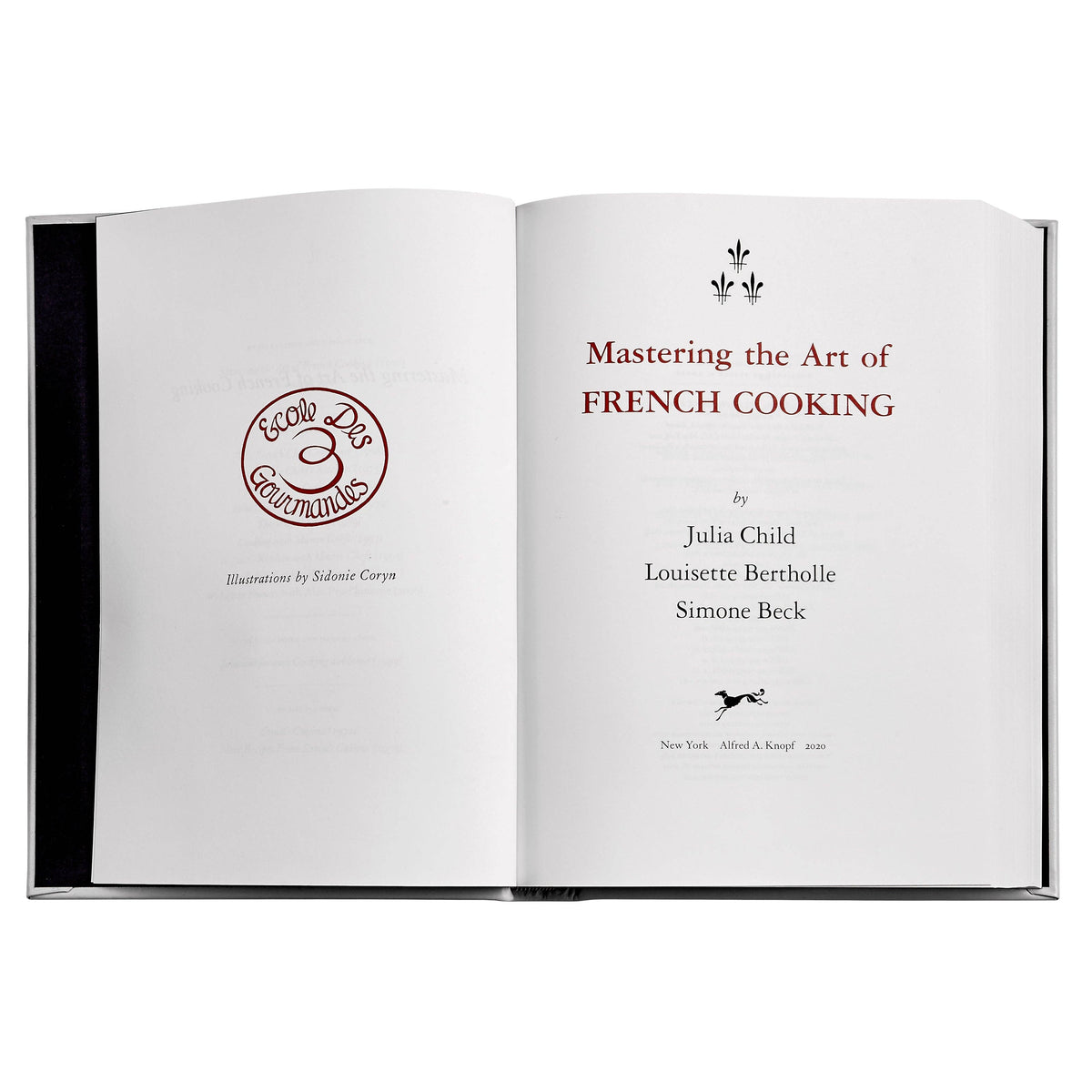 Julia Child Leather-Bound Eleish Van Breems Home
