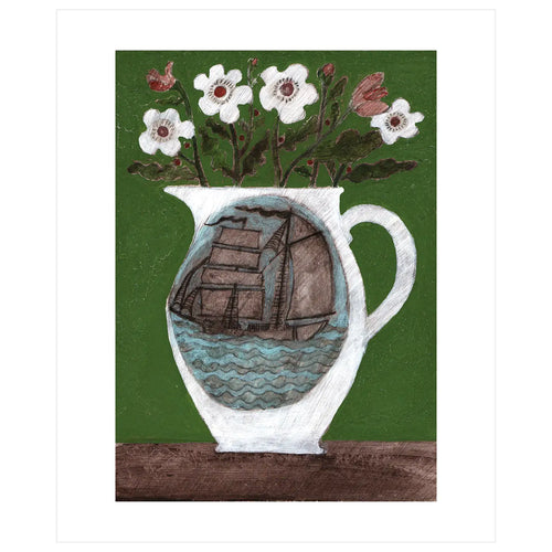 Nautical Jug Greeting Card