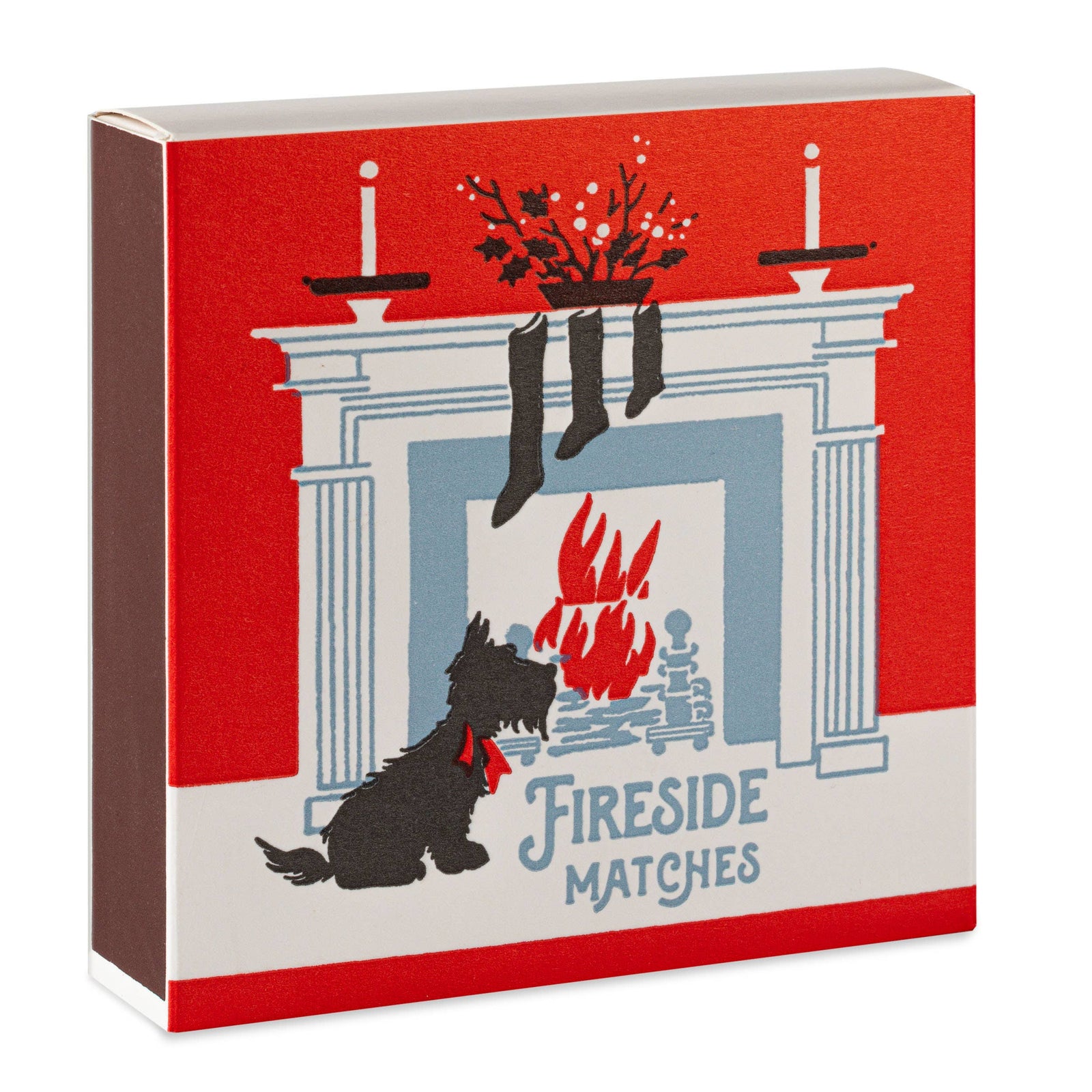 Scotty Dog Fireside | Square - Christmas Safety Matches🎄 Eleish Van Breems Home
