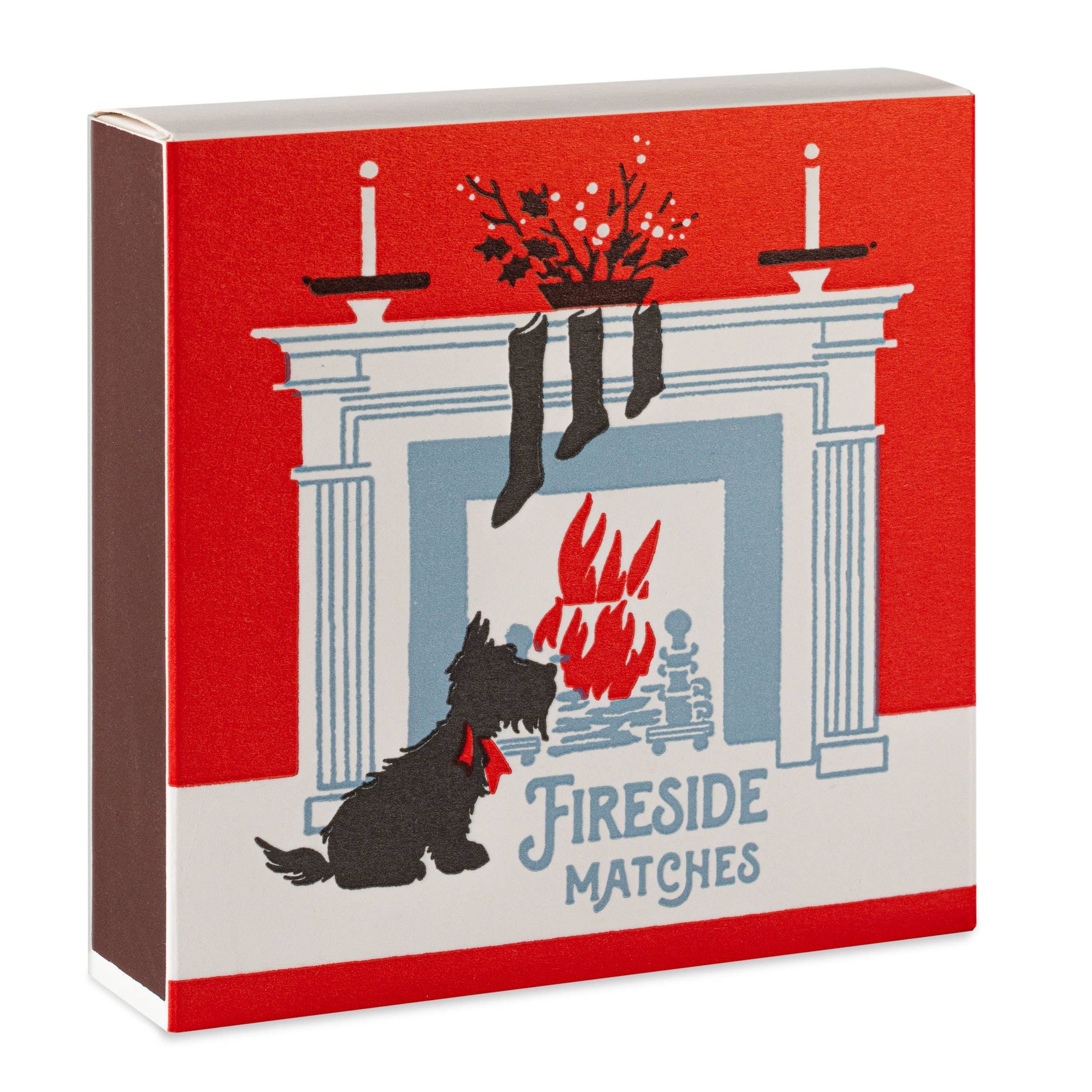 Scotty Dog Fireside | Square - Christmas Safety Matches🎄 Eleish Van Breems Home