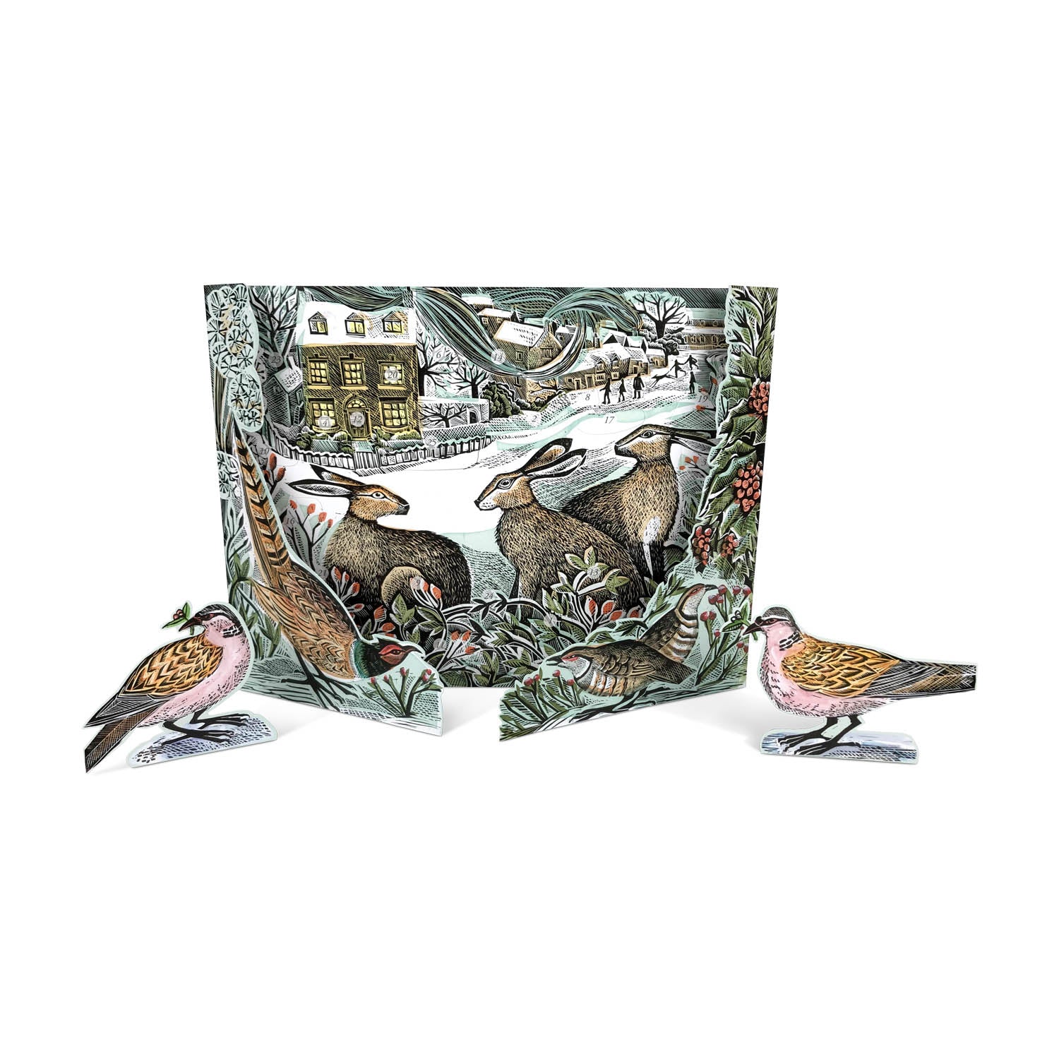 We Three Hares Advent Calendar Eleish Van Breems Home