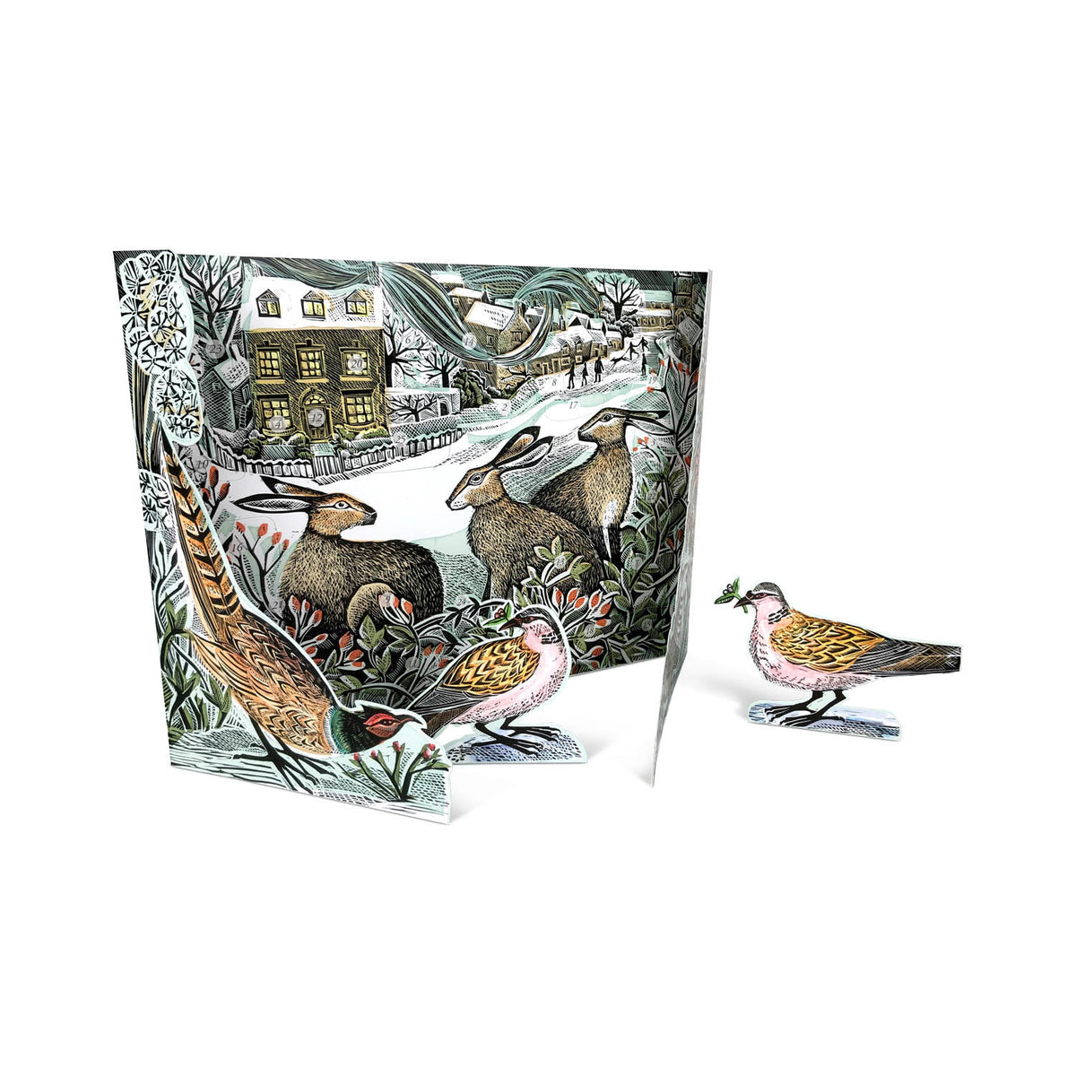 We Three Hares Advent Calendar Eleish Van Breems Home