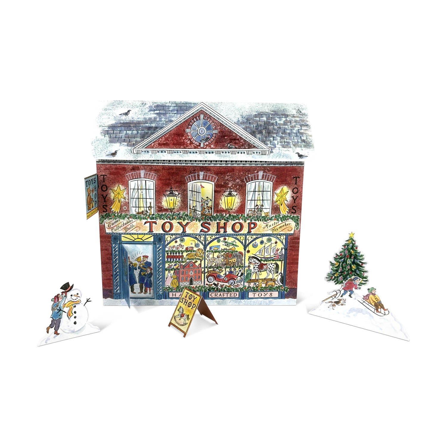 Toy Shop Advent Calendar Eleish Van Breems Home