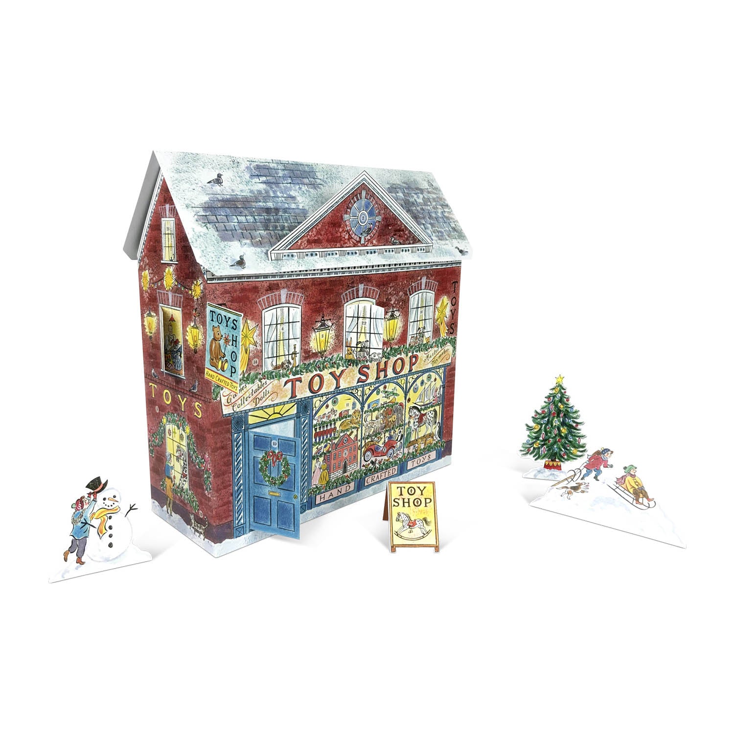 Toy Shop Advent Calendar Eleish Van Breems Home
