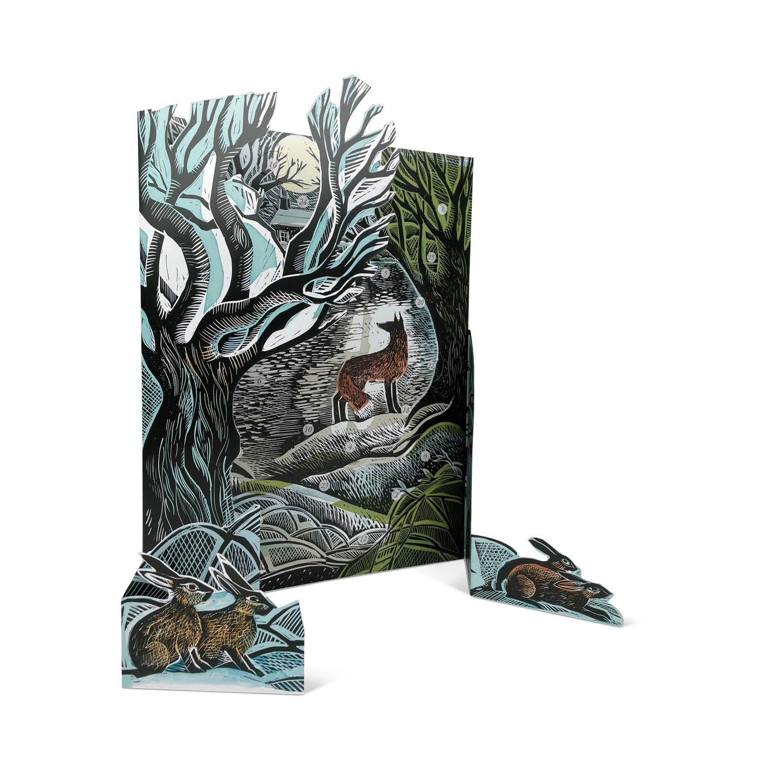 Midnight Fox Advent Calendar Eleish Van Breems Home