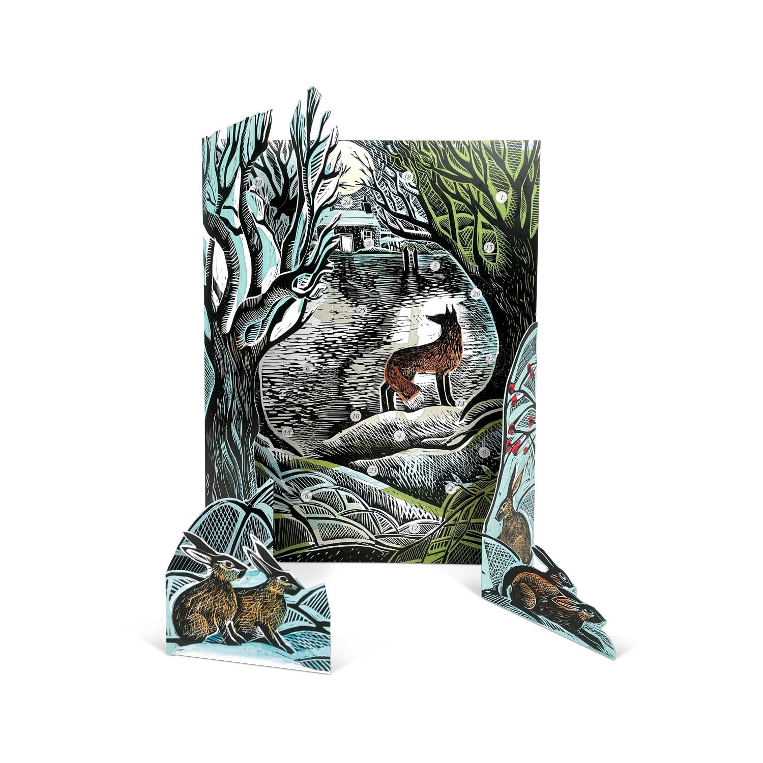 Midnight Fox Advent Calendar Eleish Van Breems Home
