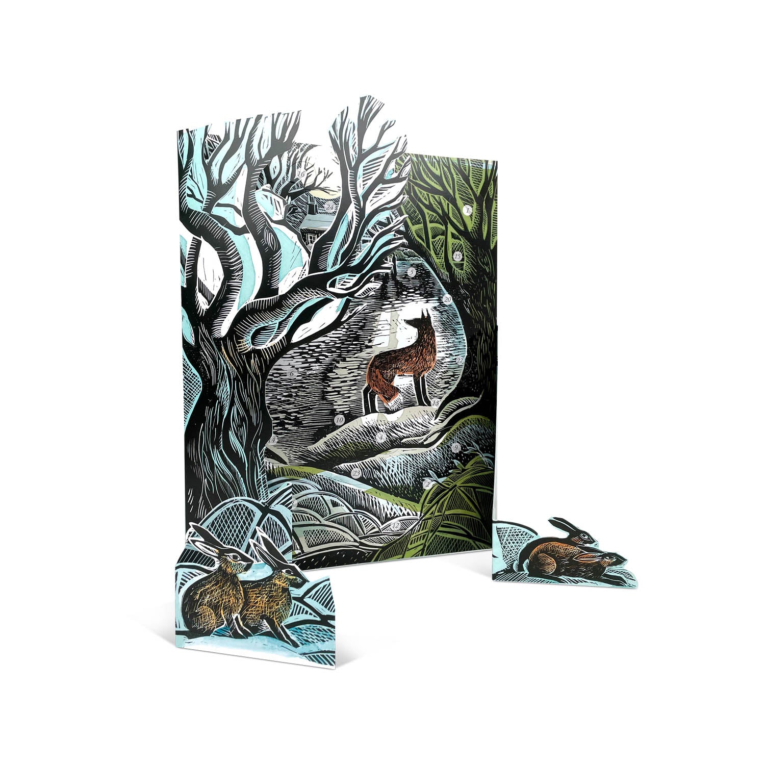 Midnight Fox Advent Calendar Eleish Van Breems Home